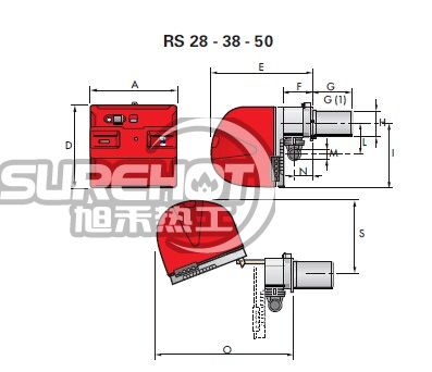 利雅路RS38外型尺寸圖