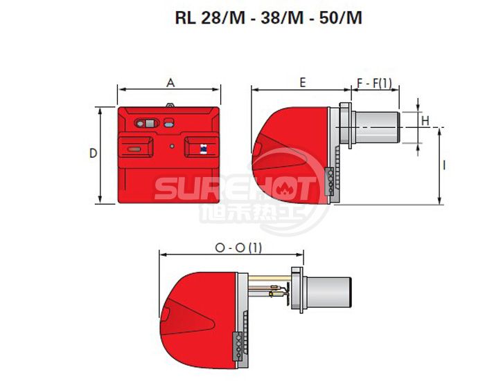 利雅路RL300/B MZ外形尺寸