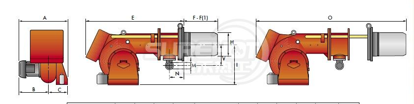 利雅路GAS9/2外型尺寸圖