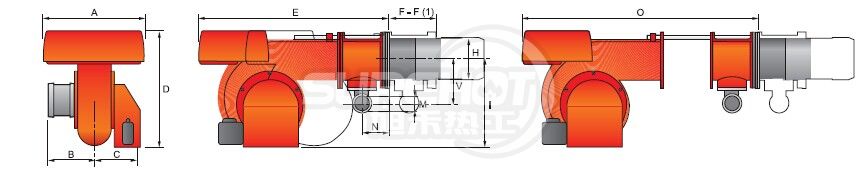 利雅路GAS7/2外型尺寸圖