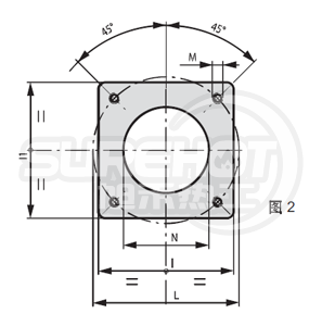 百得SPARK 26DSG燃燒器法蘭圖